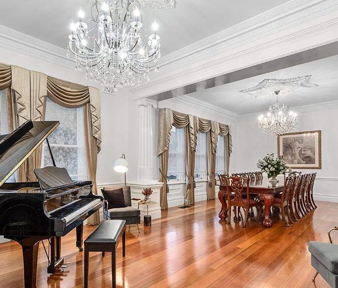 NewYork Princess 10 Arm Chandelier - W:90cm - Chrome