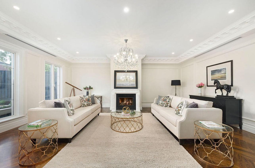 NewYork Princess 10 Arm Chandelier - W:90cm - Chrome