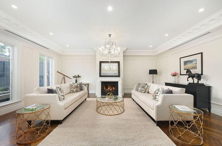 NewYork Princess 10 Arm Chandelier - W:90cm - Chrome