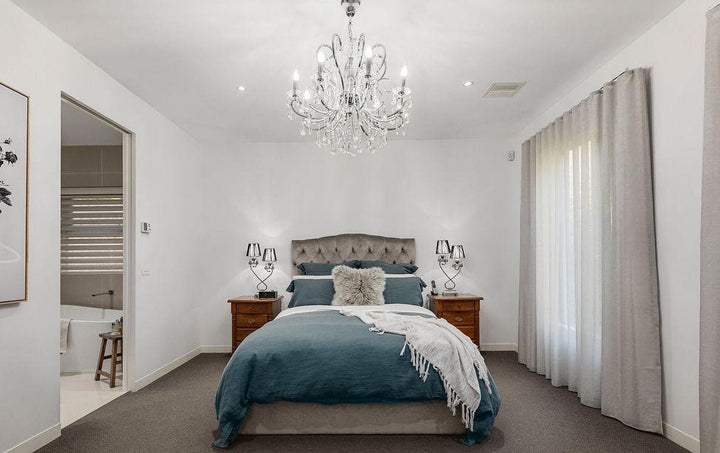 NewYork Princess 8 Arm Chandelier - W:70cm - Chrome - Designer Chandelier Australia