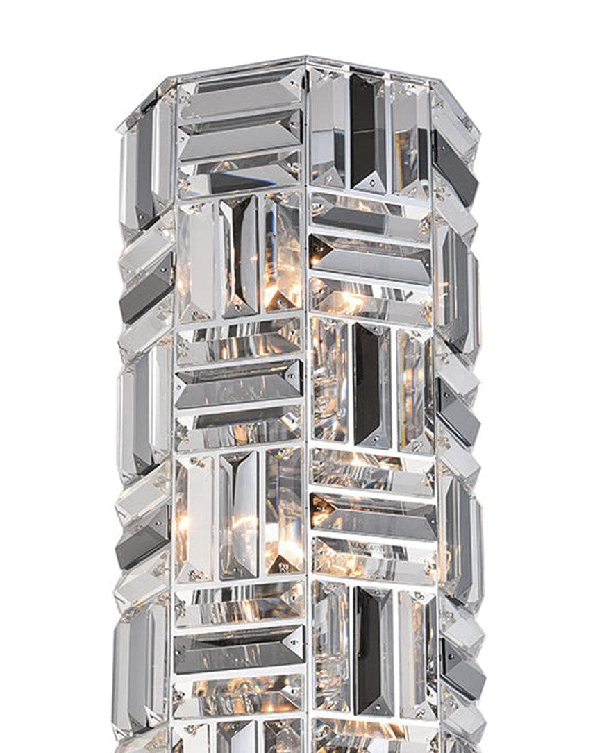 Aurora - NewYork Wall Sconce - Height:56cm - Chrome