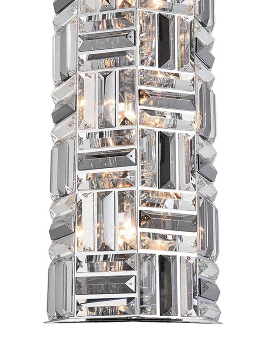 Aurora - NewYork Wall Sconce - Height:56cm - Chrome
