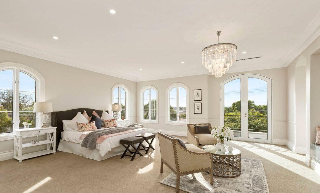 Odeon (Oasis) Chandelier- 5 Layer - Clear Finish - W:70cm - Designer Chandelier Australia