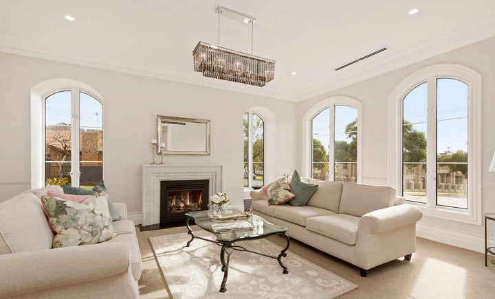 Oasis Bar Light Chandelier- Clear Finish - W:80cm - Designer Chandelier Australia