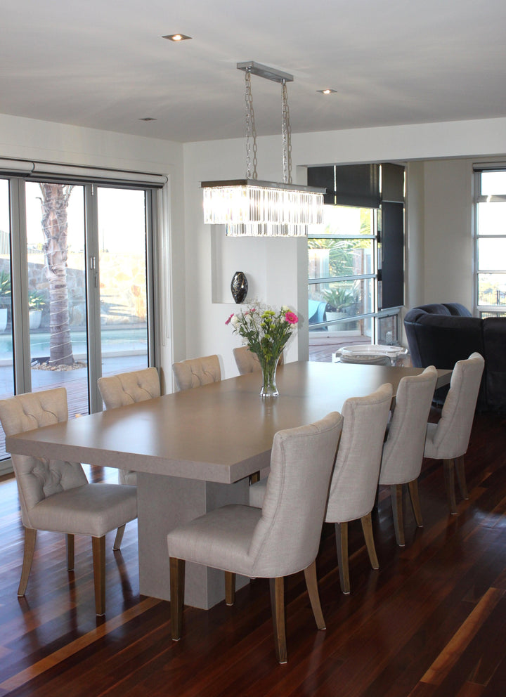 Oasis Bar Light Chandelier- Clear Finish - W:100cm - Designer Chandelier Australia