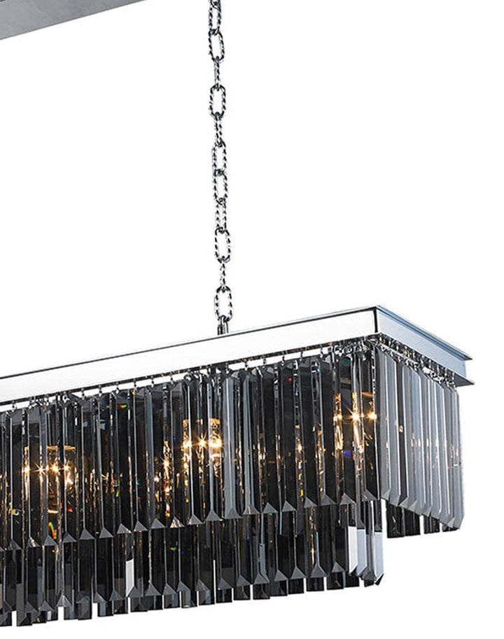 Oasis Bar Light Chandelier- Smoke Finish - W:100cm - Designer Chandelier Australia