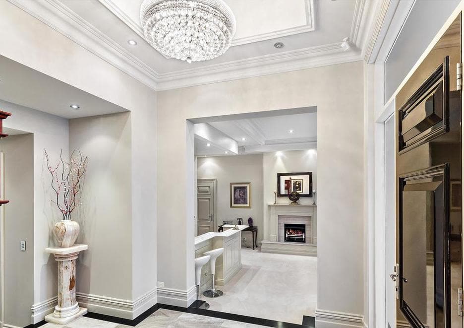 Royal Empress Flush Mount Basket Chandelier - CHROME - W:60cm - Designer Chandelier Australia