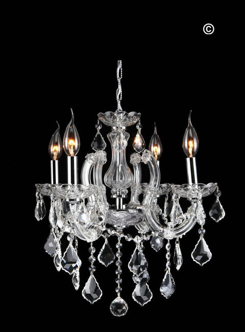4 light crystal on sale chandelier