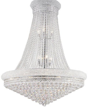 Royal Empress Basket Chandelier - CHROME - W:90cm