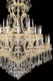 Maria Theresa Crystal Chandelier Royal 48 Light - GOLD