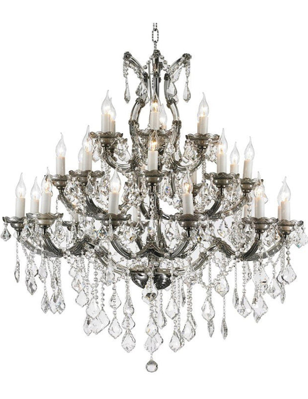 Maria Theresa Crystal Chandelier Grande 28 Light - Smoke