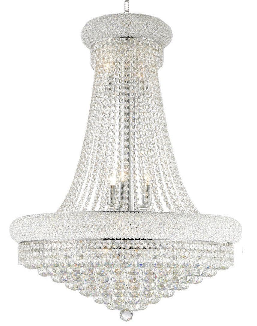 Royal Empress Basket Chandelier - CHROME - W:70cm - Designer Chandelier Australia