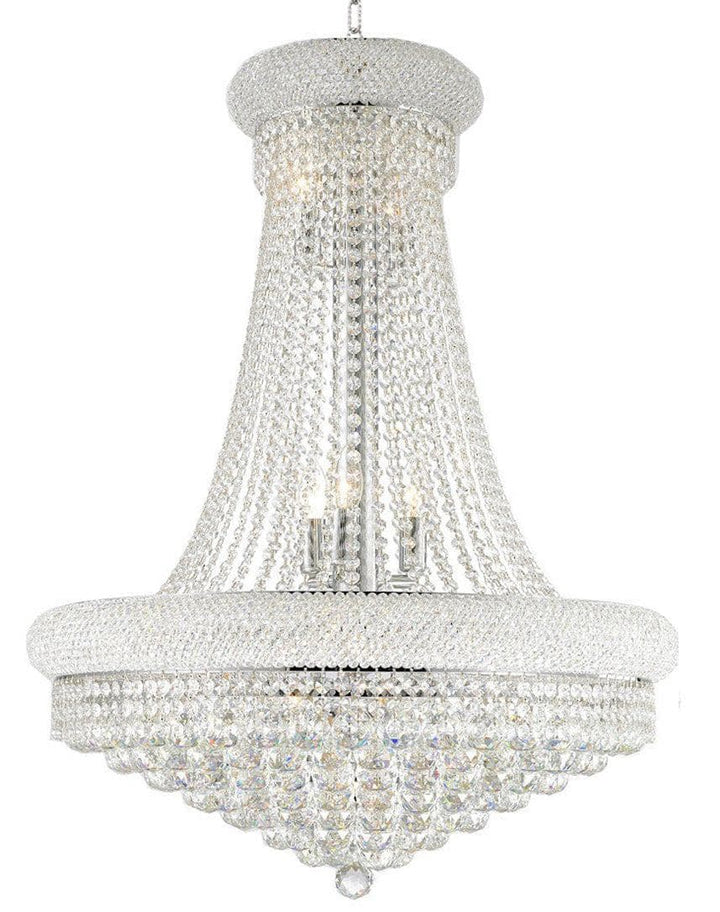 Royal Empress Basket Chandelier - CHROME - W:70cm - Designer Chandelier Australia