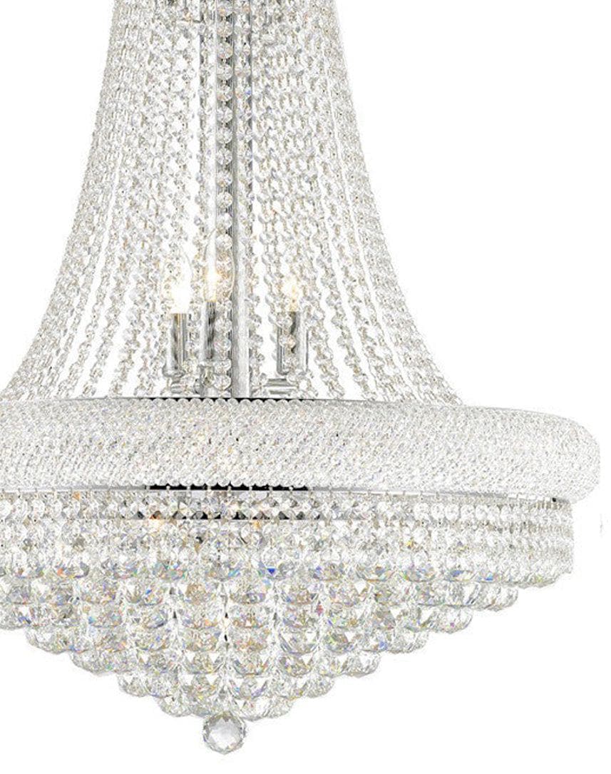 Royal Empress Basket Chandelier - CHROME - W:70cm - Designer Chandelier Australia