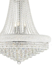 Royal Empress Basket Chandelier - CHROME - W:70cm