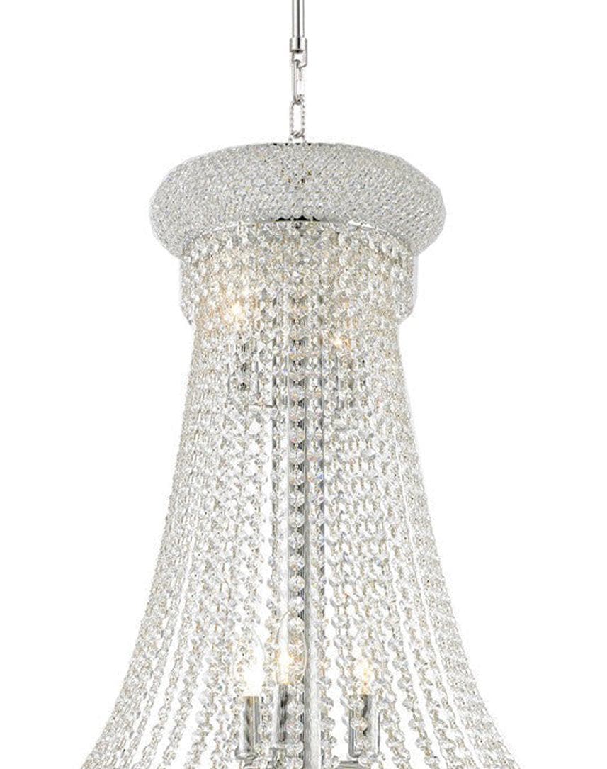 Royal Empress Basket Chandelier - CHROME - W:70cm - Designer Chandelier Australia