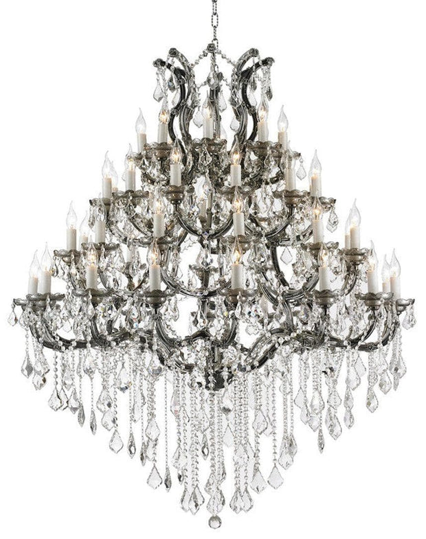 Maria Theresa Crystal Chandelier Grande 48 Light - SMOKE