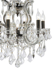 Maria Theresa Crystal Chandelier Grande 7 Light - Rustic