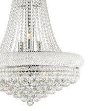 Royal Empress Basket Chandelier - CHROME - W:60cm