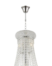 Royal Empress Basket Chandelier - CHROME - W:60cm