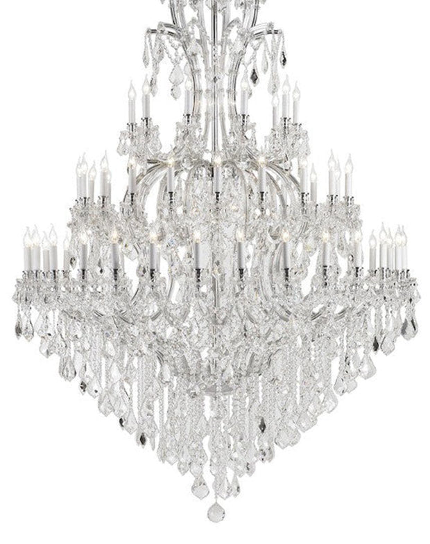 Maria Theresa Crystal Chandelier Royal 60 Light - CHROME