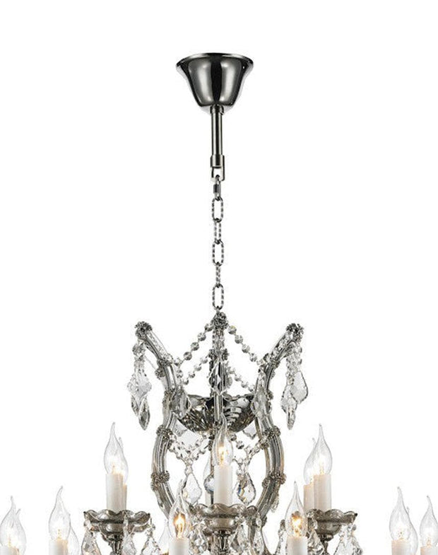 Maria Theresa Crystal Chandelier Grande 19 Light - SMOKE