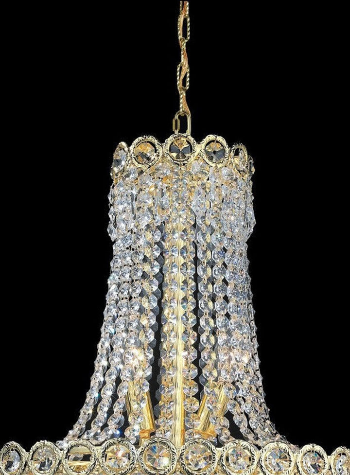 Empire Basket Chandelier - GOLD - 8 Light - Designer Chandelier Australia