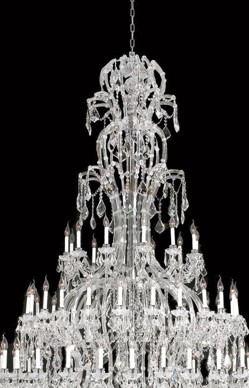 Maria Theresa Crystal Chandelier Royal 72 Light - CHROME