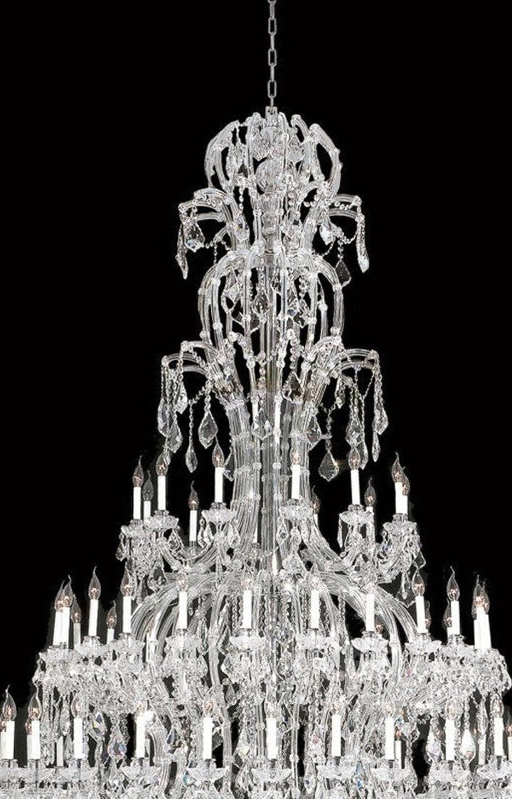 Maria Theresa Crystal Chandelier Royal 72 Light - CHROME